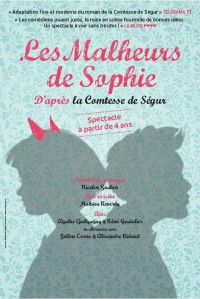 Affiche Les Malheurs de Sophie - Théâtre L'Essaïon