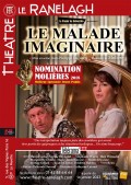 Affiche Le Malade imaginaire - Théâtre Ranelagh