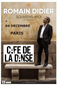 Romain Didier au Café de la Danse