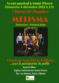 L'Ensemble vocal Melisma en concert