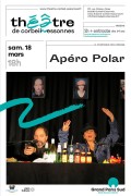 Affiche Apéro Polar #2 - Théâtre de Corbeil-Essonnes