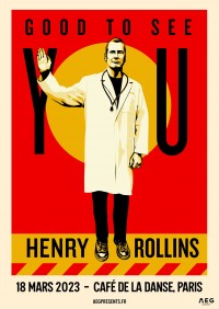 Henry Rollins au Café de la Danse
