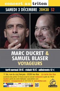 Marc Ducret et Samuel Blaser au Triton