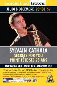 Sylvain Cathala au Triton
