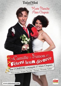 Affiche ToizéMoi : Camille et Simon fêtent leur divorce - Théâtre Mélo d'Amélie