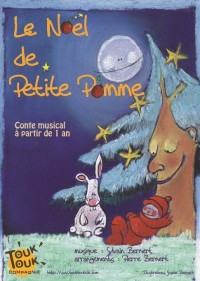 Affiche Le Noël de Petite Pomme - Aktéon Théâtre