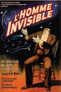 Affiche L'homme invisible - Espace Paris-Plaine