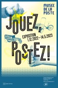 Affiche Jouez, Postez ! - Musée de la Poste