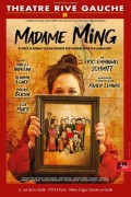 Affiche Madame Ming - Théâtre Rive Gauche