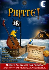 Affiche Pirate ! - Théâtre Douze