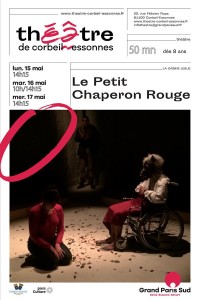 Affiche Le Petit Chaperon Rouge - Théâtre de Corbeil-Essonnes
