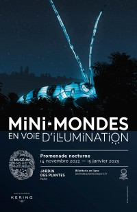 Affiche Mini-mondes en voie d'illumination - Jardin des Plantes