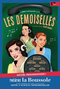 Affiche Les Demoiselles - Théâtre La Boussole
