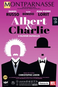 Affiche Albert & Charlie - Théâtre Montparnasse