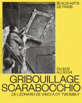 Affiche de l'exposition "Gribouillage / Scarabocchio" au Palais des Beaux-Arts
