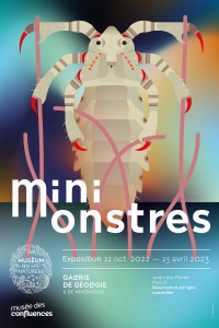 Affiche Mini-Monstres - Muséum national d'Histoire naturelle