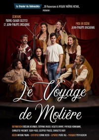 Affiche Le Voyage de Molière - Théâtre du Gymnase