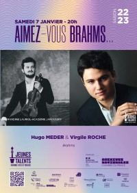 Hugo Meder et Virgile Roche en concert