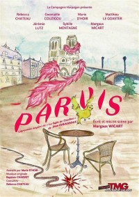 Affiche Parvis - Théâtre Montmartre Galabru