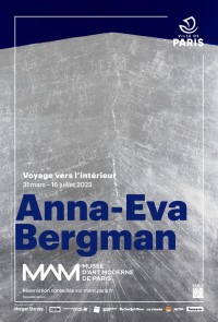 Affiche de l'exposition Anna-Eva Bergman au Musée d'Art moderne