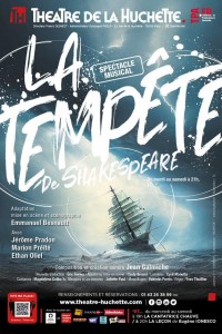 Affiche La Tempête - Théâtre de la Huchette
