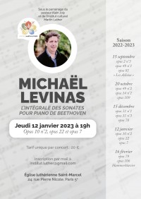 Michaël Levinas en concert