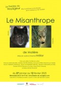 Affiche Le Misanthrope - Théâtre du Voyageur