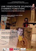 Affiche Une démocratie splendide d’arbres forestiers - Théâtre de l'Épée de Bois