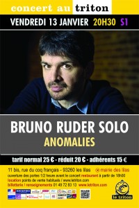 Bruno Ruder au Triton