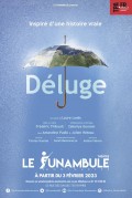 Affiche Déluge - Le Funambule Montmartre