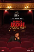 Affiche Fabrice Eboué - Adieu hier - Le Grand Rex