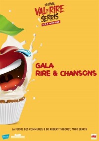 Affiche Gala Rire & Chansons - La ferme des communes