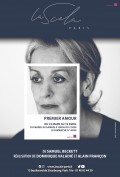 Affiche Premier amour : Alain Françon et Dominique Valadié - La Scala Paris