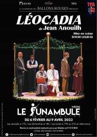 Affiche Léocadia - Le Funambule Montmartre