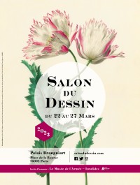 Affiche du Salon du Dessin au Palais Brongniart