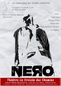 Affiche Nero - Théâtre La Croisée des Chemins
