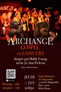 Archange Gospel et Jo Ann Pickens en concert