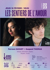 Parveen Savart et Gaspard Thomas en concert