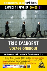 Trio d’Argent au Triton
