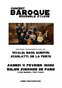 L'Ensemble baroque Sylène en concert
