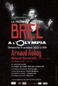 Affiche La Promesse Brel - L'Olympia