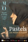 Affiche "Pastels : De Millet à Redon" au Musée d'Orsay
