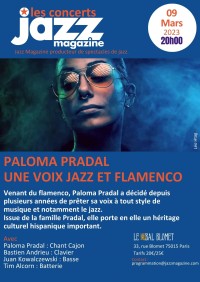 Paloma Pradal au Bal Blomet