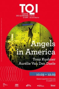 Affiche Angels in America - Théâtre des Quartiers d'Ivry