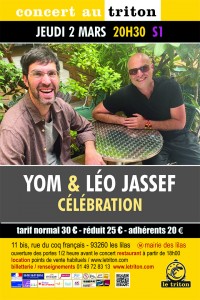 Yom et Léo Jassef au Triton