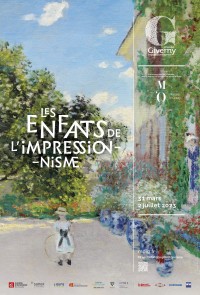 Affiche expo "Les Enfants de l'impressionnisme"