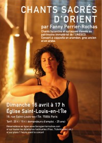 Fanny Perrier-Rochas en concert