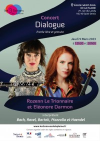 Rozenn Le Trionnaire et Éléonore Darmon en concert