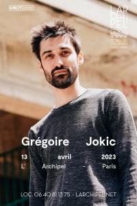 Grégoire Jokic à l'Archipel