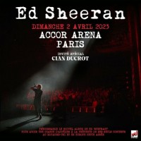 Ed Sheeran à l'Accor Arena